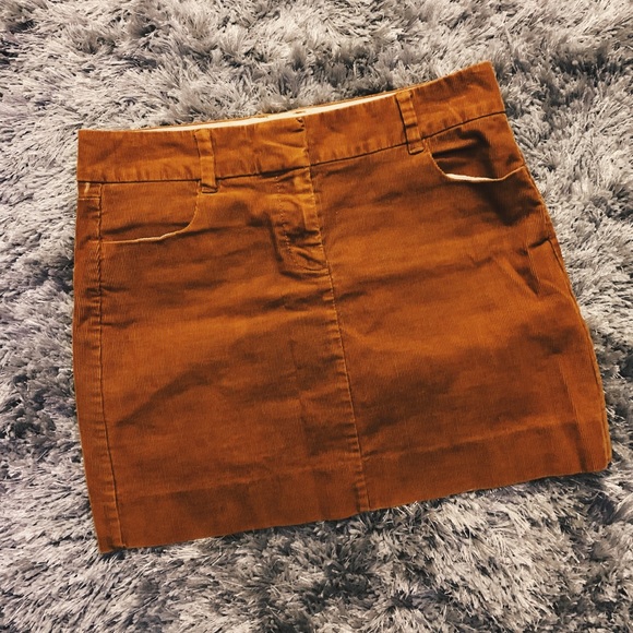 J. Crew Dresses & Skirts - J. Crew Mustard Corduroy Skirt